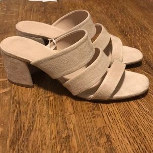 H&M Shoes - H&M Nude Block Sandals H&M Shoes - H&M Nude Block Sandals